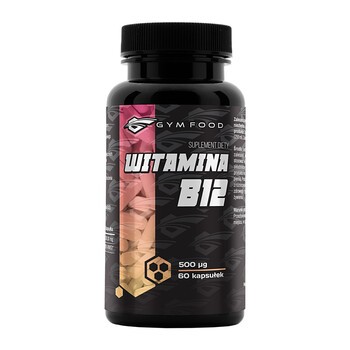 Gym Food Witamina B12, kapsułki, 60 szt.