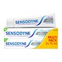 Zestaw 2 x 75 ml, Sensodyne Extra Whitening, wybielająca pasta do zębów z fluorkiem