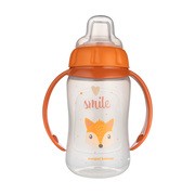 Canpol Babies, kubek treningowy Cute Animlas, 320 ml, pomarańczowy, 1 szt. https://azcdn.doz.pl/image/d/product/427f5cf8-scale-180x180.png