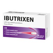 Ibutrixen, 400 mg, tabletki powlekane, 24 szt.