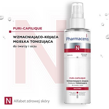 Pharmaceris N Puri-Capilique, tonik-mgiełka wzmacniający naczynia, 200 ml
