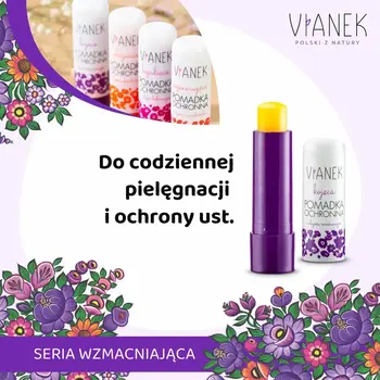 Vianek, kojąca pomadka ochronna, 4,6 g
