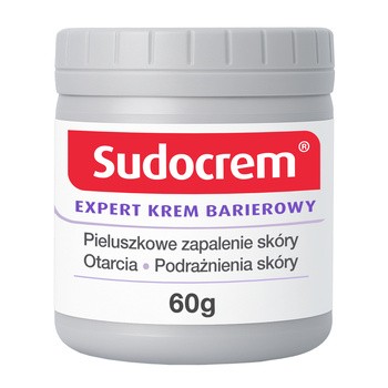 Sudocrem Expert, krem barierowy, pieluszkowe zapalenie skóry, otarcia, 60 g
