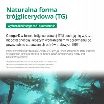 Omega 3 Algae, kapsułki miękkie, 60 szt.