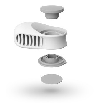 Sipo, obrotowy ogranicznik do drzwi, 2 szt.