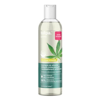 Tołpa Green, szampon do włosów słabych, zniszczonych, pozbawionych witalności, 300 ml