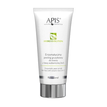 Apis Hydro Evolution, Enzymatyczny peeling gruszkowy do twarzy z lawą wulkaniczną, 200 ml
