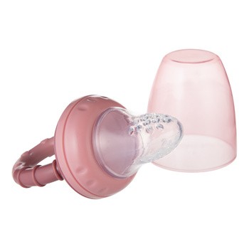 Canpol, silikonowa siateczka do karmienia, różowa, 1 szt.