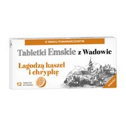 Tabletki Emskie z Wadowic, tabletki do ssania, smak pomarańczowy, 12 szt. https://azcdn.doz.pl/image/d/product/fc44f9fc-scale-180x180.png