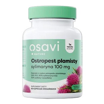 Osavi Ostropest plamisty, sylimaryna 100 mg, kapsułki,  60 szt.