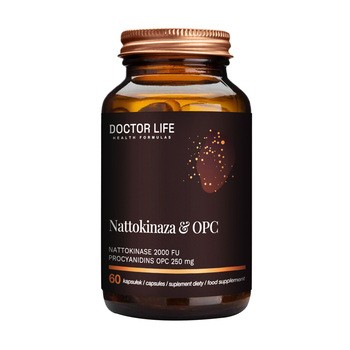 Doctor Life Nattokinaza & OPC, kapsułki, 60 szt.