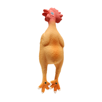 Duvoplus Piszcząca Kurka, lateksowa zabawka dla psa, 26 cm, 1 szt.