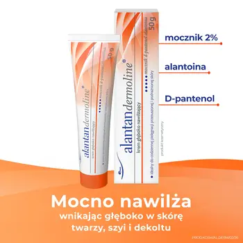 Alantandermoline, krem głęboko nawilżający, 50 g