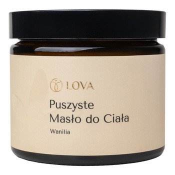 Lova, Puszyste masło do ciała, wanilia, 120 ml