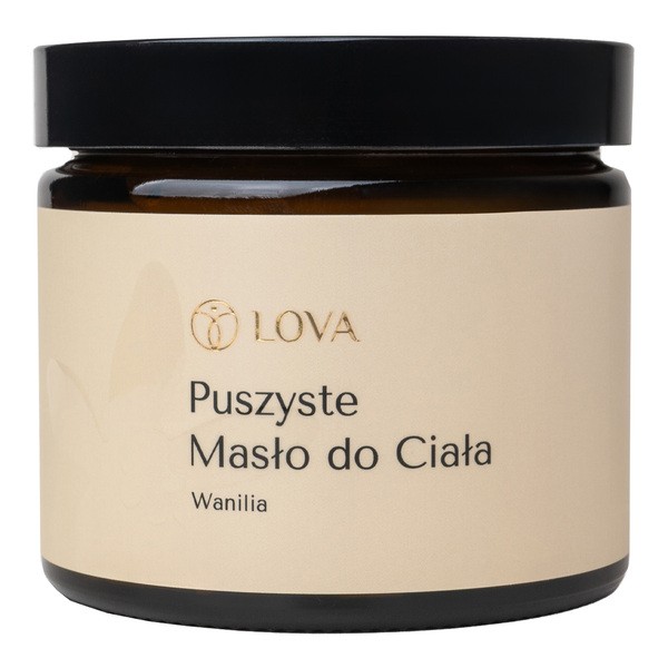 Lova Lova, Puszyste masło do ciała, wanilia, 120 ml