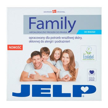 Jelp Family, proszek do białego, 2,24 kg