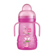 MAM Trainer, butelka treningowa z ustnikiem, 4 m+, różowa, 220 ml https://azcdn.doz.pl/image/d/product/94df480e-scale-180x180.png