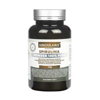 Singularis Spirulina Powder 100% Pure, proszek, 100 g