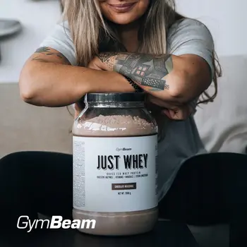 GymBeam Just Whey Protein Salted Caramel, proszek, smak słony karmel, 1000 g