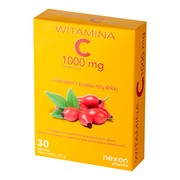 Nexon Pharma Witamina C 1000 mg z ekstraktem z kwiatów dzikiej róży, kapsułki, 30 szt. https://azcdn.doz.pl/image/d/product/60ca04cb-scale-180x180.png