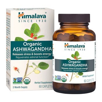 Himalaya Organic Ashwagandha, tabletki, 60 szt.