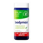 Bodymax Vital 50+, tabletki, 60 szt. + 20 szt.