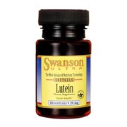 Swanson Luteina, 20 mg, kapsułki, 60 szt.