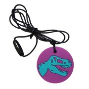 Jellystone Designs, wisiorek antystresowy Dinozaur, fioletowy, 1 szt. https://azcdn.doz.pl/image/d/product/520c786a-scale-180x180.png