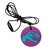 Jellystone Designs, wisiorek antystresowy Dinozaur, fioletowy, 1 szt.