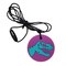 Jellystone Designs, wisiorek antystresowy Dinozaur, fioletowy, 1 szt.