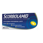 Scorbolamid, tabletki drażowane, 40 szt.
