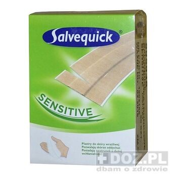 Salvequick, plastry sensitive, 50 szt