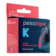 Pasotape, taśma kinezjologiczna, 5 m x 5 cm, niebieska, 1 szt. https://azcdn.doz.pl/image/d/product/82b682b6-scale-180x180.png