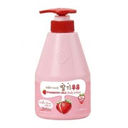 Kwailnara Strawberry Milk, witalizujący żel pod prysznic z ekstraktem z truskawki, 560 g