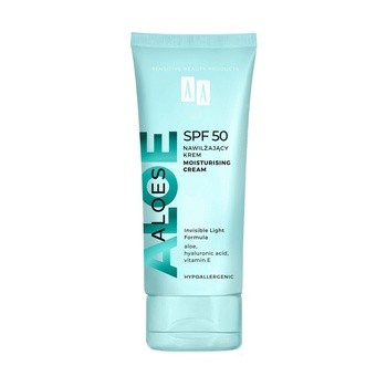 AA Aloes, Nawilżający krem SPF 50, 40 ml