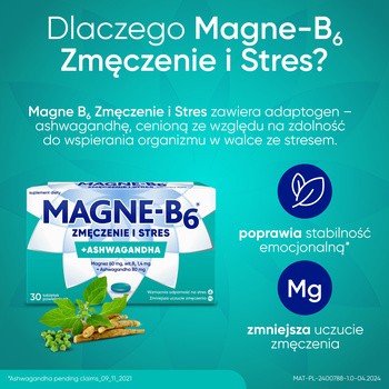 Zestaw 3x Magne-B6 Zmęczenie i stres