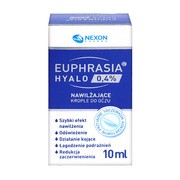Nexon Pharma Euphrasia Hyalo 0,4%, nawilżające krople do oczu, 10 ml