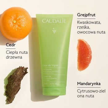 Caudalie Fleur De Vigne, żel pod prysznic, 200 ml