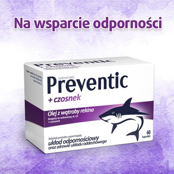 Preventic + czosnek, kapsułki, 60 szt.