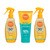 Zestaw DAX Sun, spray transparentny SPF30, 200 ml + lekki spray ochronny SPF 50, 200 ml + żel po opalaniu S.O.S. dla skóry z 10% D-Pantenol, 200 ml