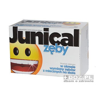 Junical zęby, tabletki do ssania, 30 szt