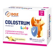Doz Product Colostrum Kids, tabletki do ssania, smak waniliowy, 60 szt. https://azcdn.doz.pl/image/d/product/1e56d42f-scale-180x180.png
