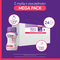 Nutridrink Protein Omega 3, zestaw MEGA Pack o smaku mango-brzoskwinia (6 x 4) x 125 ml