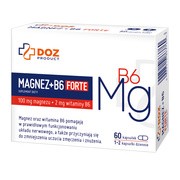 DOZ Product Magnez + B6 Forte, tabletki, 60 szt.