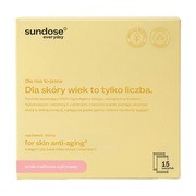 Sundose Everyday For Skin Anti-Aging Kwas Hialuronowy i Witamina C, saszetki z proszkiem, smak malinowo-cytrynowy, 15 szt. https://azcdn.doz.pl/image/d/product/39013903-scale-180x180.png