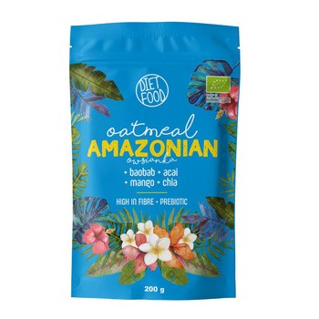 Diet-food, Bio Owsianka Amazonian z Probiotykiem, 200 g