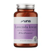 Uns Lawenda kwiat + Bioperine, kapsułki, 60 szt. https://azcdn.doz.pl/image/d/product/a0c43bb7-scale-180x180.png