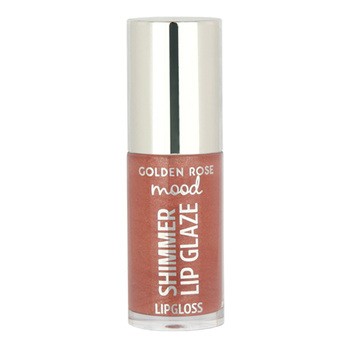 Golden Rose, Mood Shimmer Lip Glaze, błyszczyk do ust z drobinkami, nr 253,  6 ml