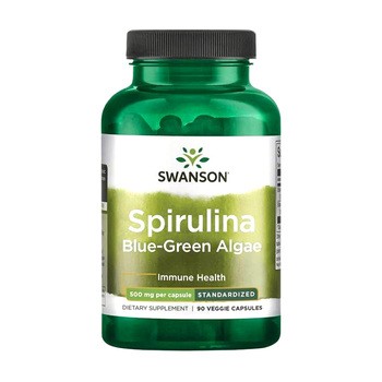 Spirulina standaryzowana, kapsułki, 90 szt.