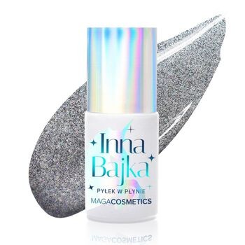 Maga Cosmetics Inna Bajka, lakier hybrydowy z pyłkiem, 842 Pik-Pok, 6 ml